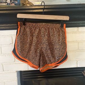 Nike running shorts animal print